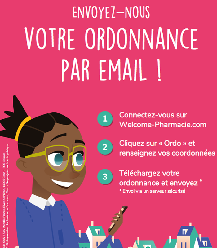 envoyer son ordonnance par mail pharmacie